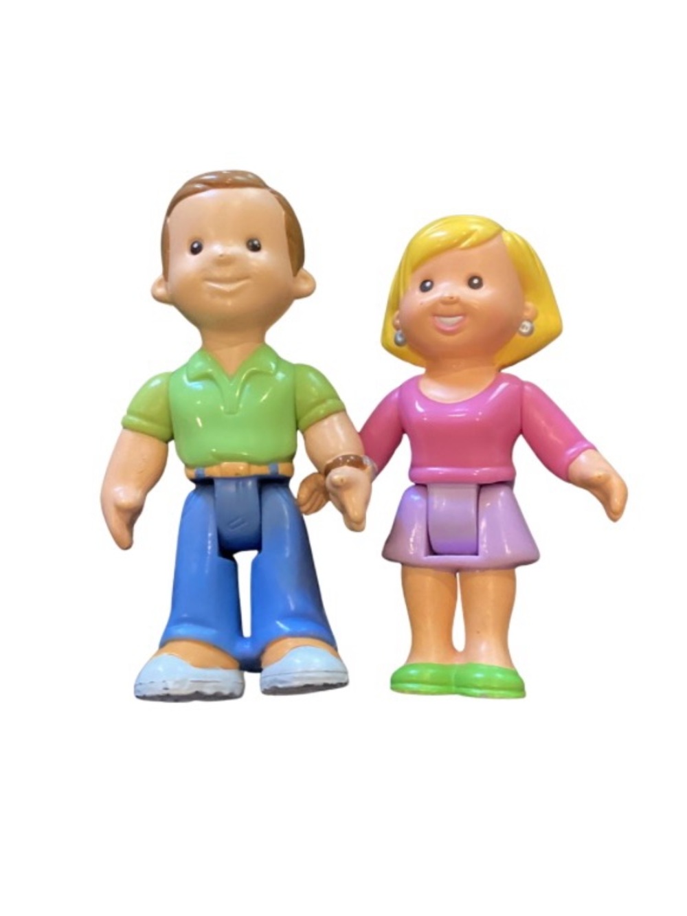 Fisher Price My First Dollhouse Mom and Dad Doll Figures